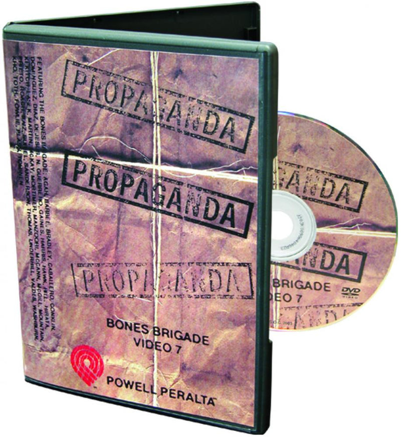 Powell Peralta PROPAGANDA Skateboard DVD Bones Brigade