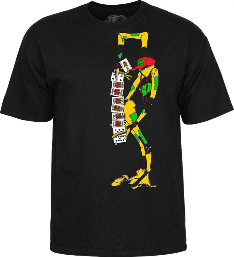 Powell Peralta Skateboards Ray Barbee Rag Doll Skateboard T-Shirt, Black