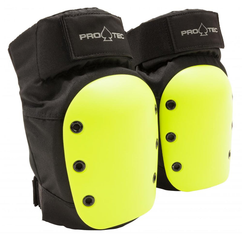 Pro-Tec Rental Knee Pad Set, Black/Yellow