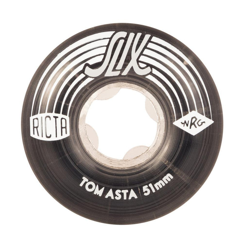 Ricta Wheels Crystal Slix Tom Asta 99a Skateboard Wheels 51mm Skateboard Wheels Ricta 