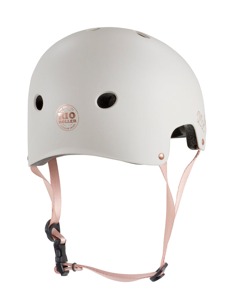 Rio Roller Skates Rose Skate/BMX Helmet, Cream