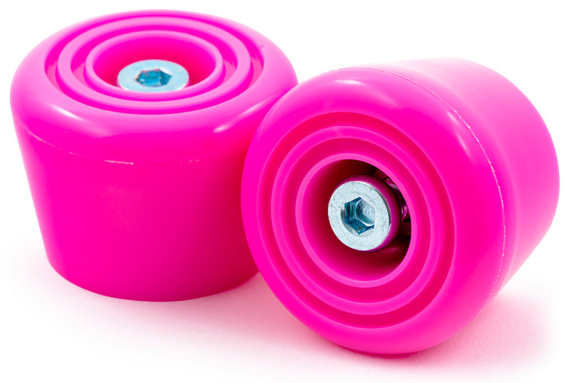 Rio Roller Skates Stopper Quad Skate Toe Stops, Pink
