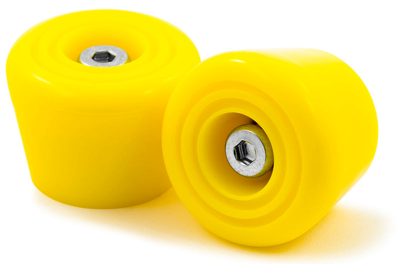 Rio Roller Skates Stopper Quad Skate Toe Stops, Yellow
