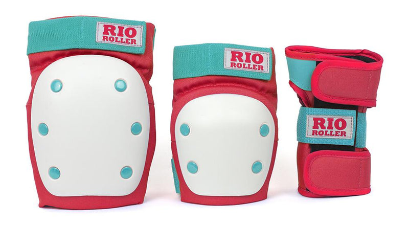 Rio Roller Girls Skate Triple Pad Set Protection Rio Roller 