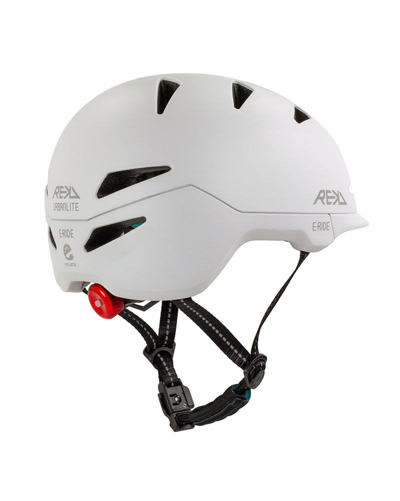 REKD Protection Urbanlite E-Ride Cycling Helmet, Stone