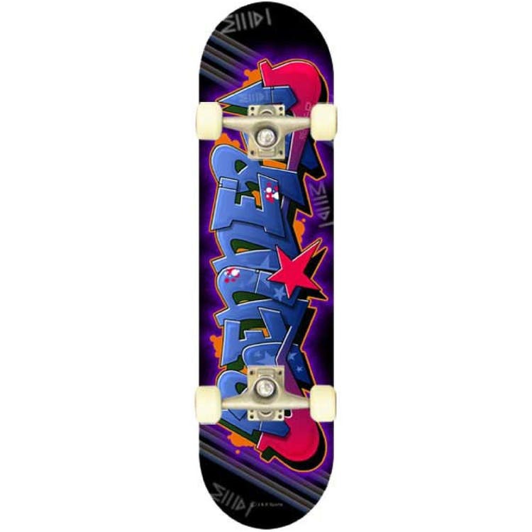 Renner Skateboards A Series Complete Skateboard, Graffiti