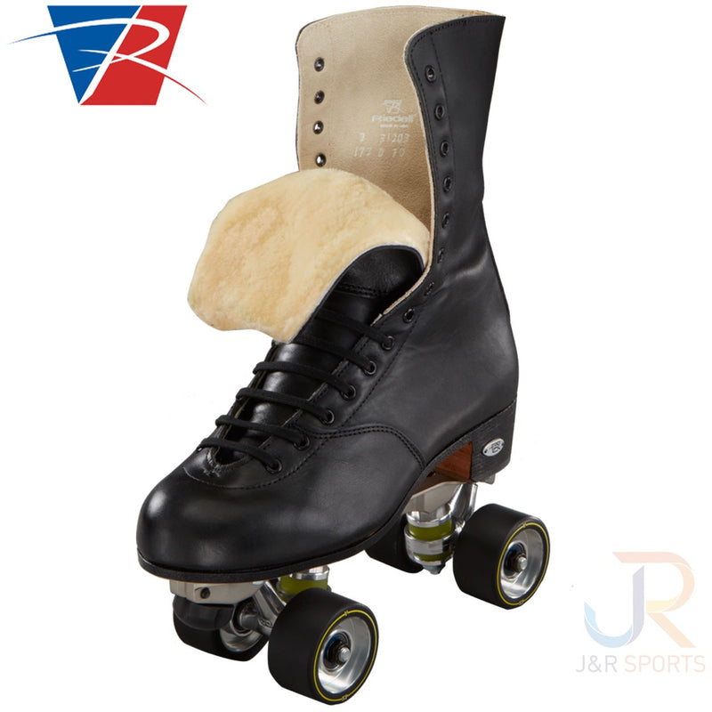 Riedell 172 OG Quad Skates, Black Width Wide D
