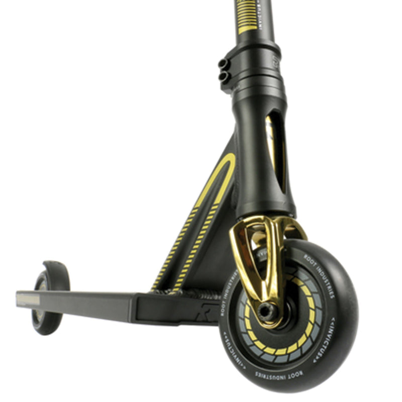 Root Industries Scooters 2019 Invictus Complete Stunt Scooter, Black/Gold Complete Scooters Root Industries 