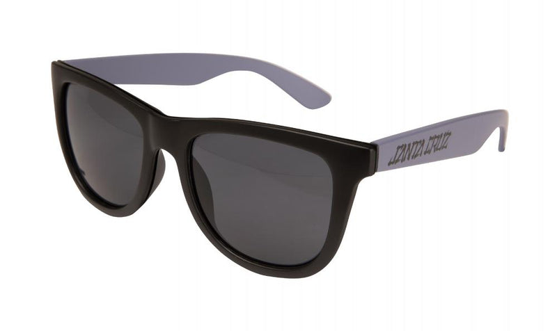 Santa Cruz Skateboards Mako Strip Sunglasses, Black/Blue