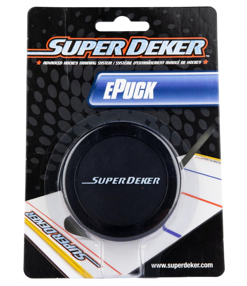 SuperDeker Hockey Electric ePuck, Black