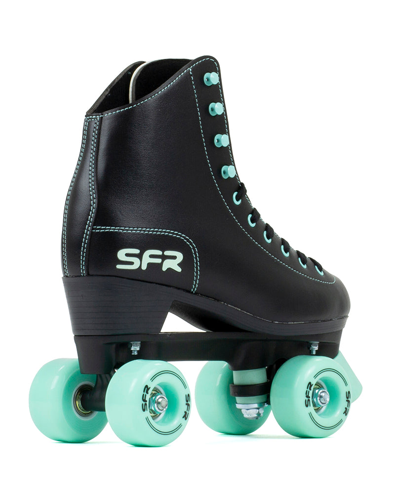 SFR Figure Complete Quad Roller Skates, Black/Mint