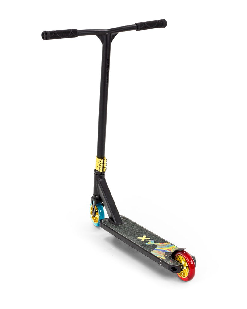 Slamm Scooter X-Edition Complete Stunt Scooter, Black/Gold