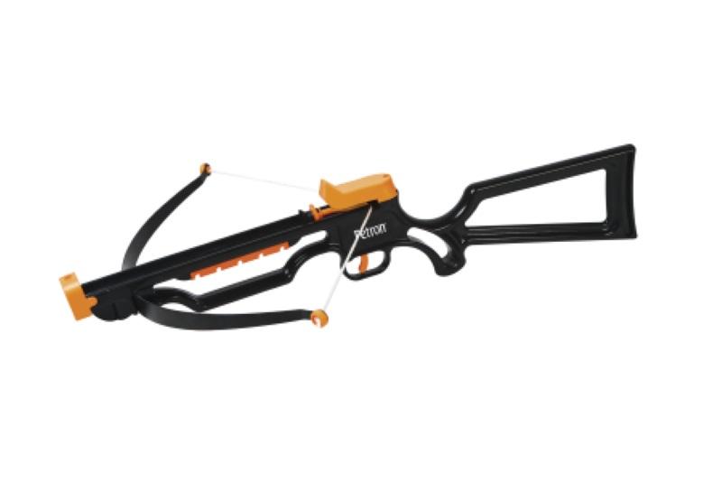 Petron Sports Stealth Toy Crossbow, Black/Orange