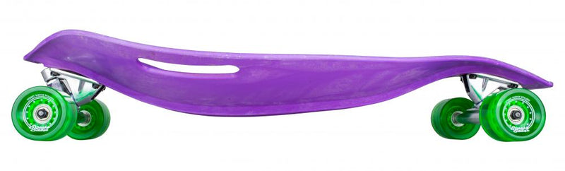 Street Sledge Complete Oval Belly Complete Longboard, Purple