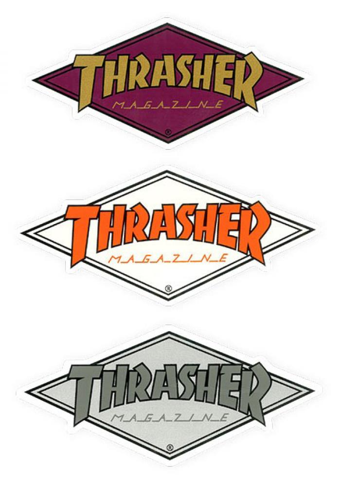 Thrasher Magazine Assorted Skateboard Sticker Pack Of 25
