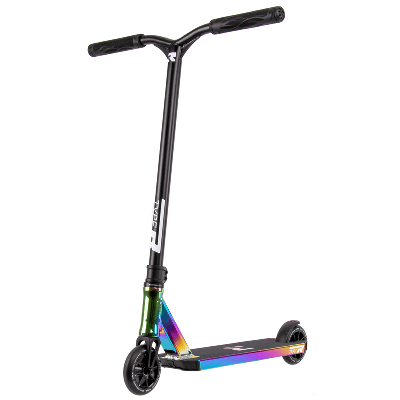 Root Industries Type R Complete Stunt Scooter, Oil Slick/Black Complete Scooter Root Industries 