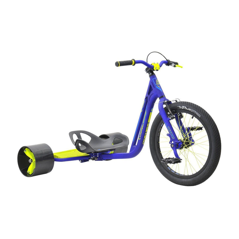 Triad Pro Drift Trike Underworld 3 - Blue / Neon Yellow Triad 
