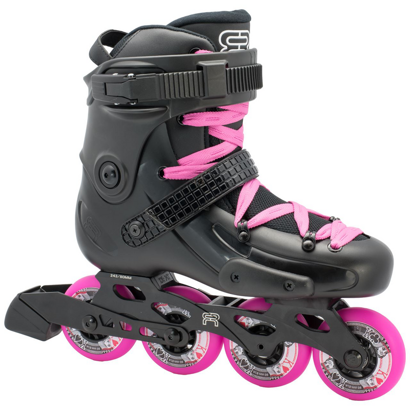 FR W 80 Inline Skates, Black/Pink