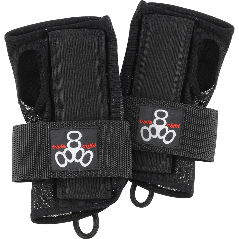 Triple 8 Protection Wristsaver Ⅱ Protective Slide On Wristguard Set, Black