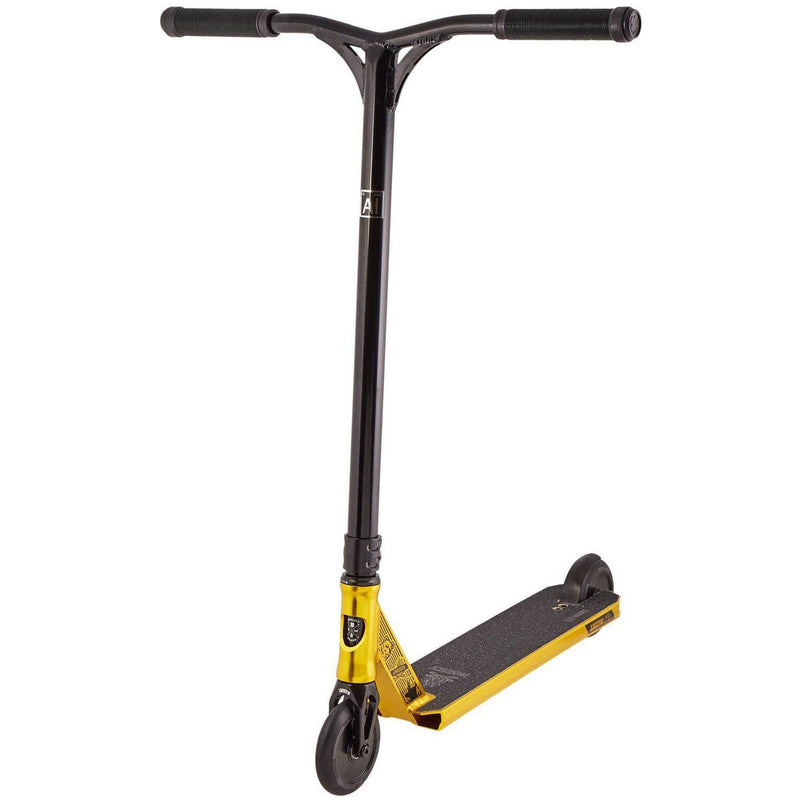 Lucky Scooters 2019 Prospect Complete Stunt Scooter, Gold/Black Complete Scooters Lucky 