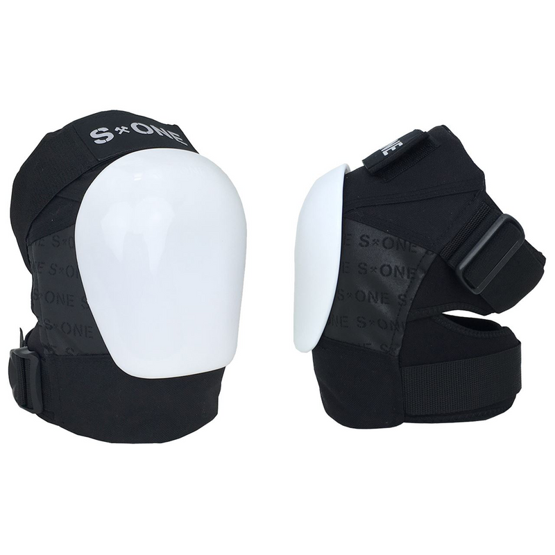 S1 Protection Pro Gen 3 Knee Pad Set, Black/White