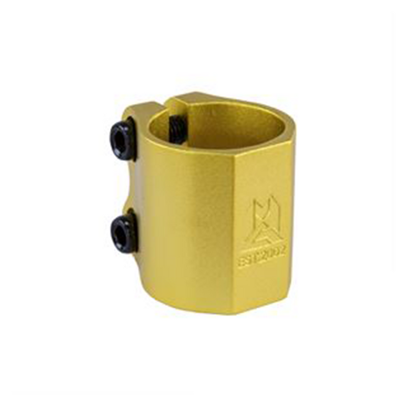 MGP Scooters MFX Extreme Double Clamp, Gold
