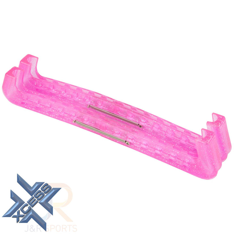Xcess Metallic Joint Ice Skate Guards, Pink