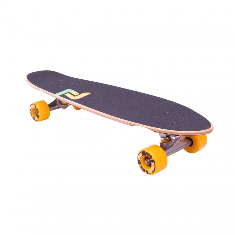 Z-Flex Skateboards P.O.P 27" Complete Cruiser, Rasta