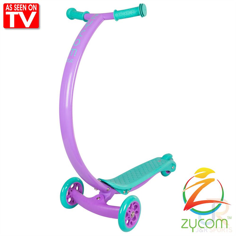 Zycom C100 Mini Cruz 3 Wheel Scooter, Purple/Turquoise