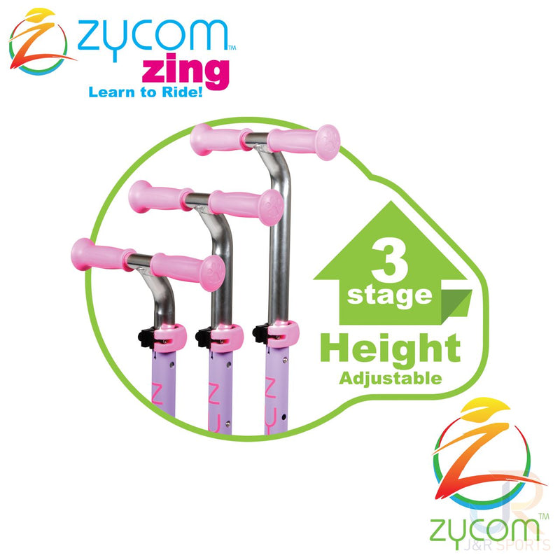 Zycom Zing Light Up Scooter, Pink/Purple