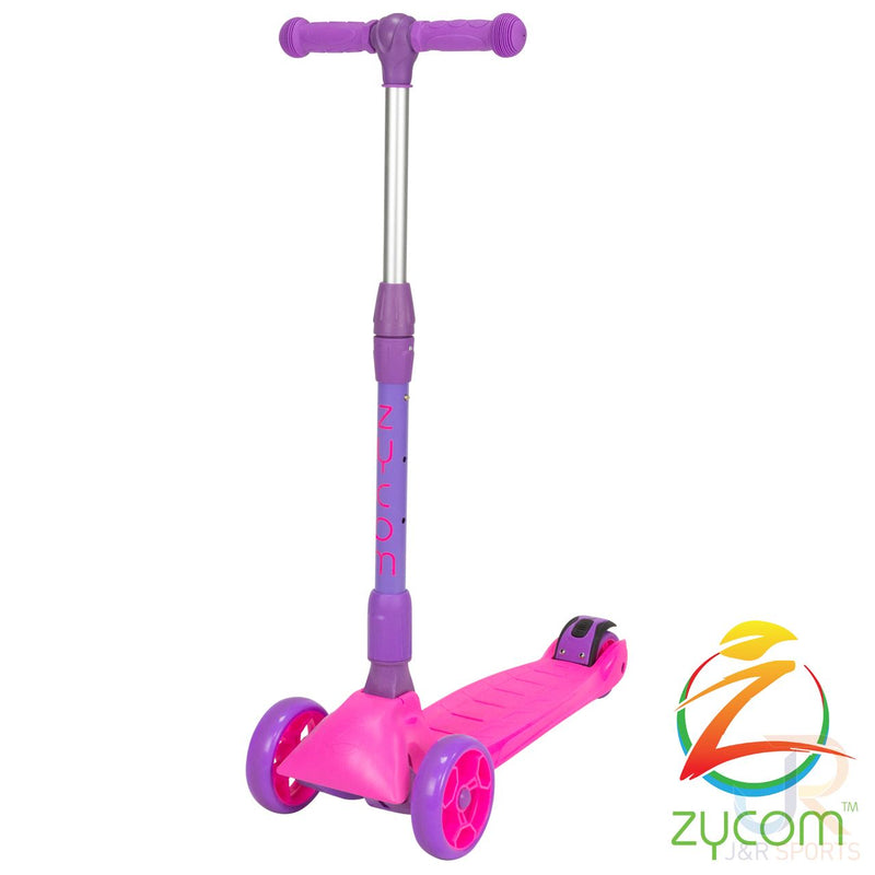 Zycom Zinger 3 Wheel Cruiser Scooter, Pink/Purple
