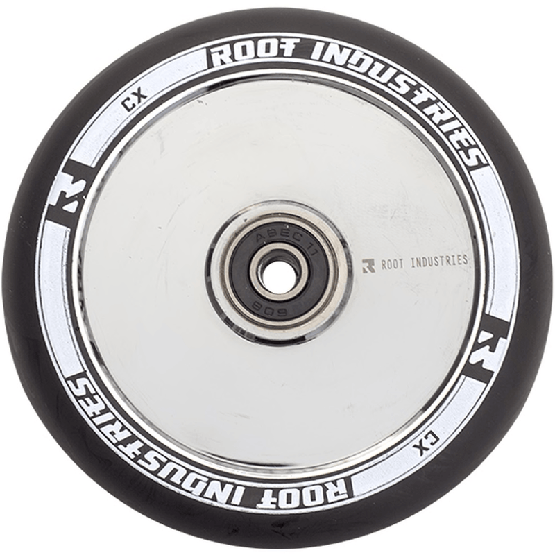 Root Industries Scooters Air Stunt Scooter Wheels 110mm , Black/Chrome Scooter Wheels Root Industries 