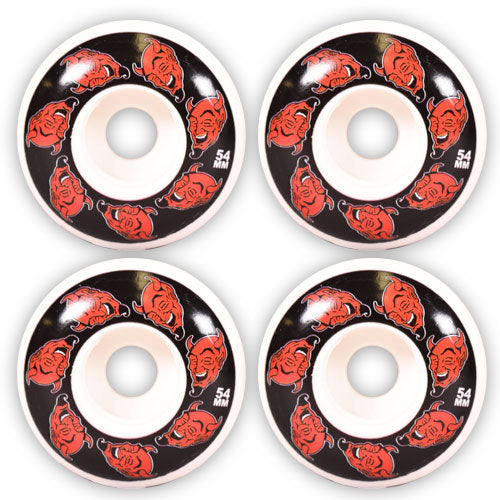 Consolidated Skateboards Daredevil Skateboard Wheels, 54mm  (Set Of 4)