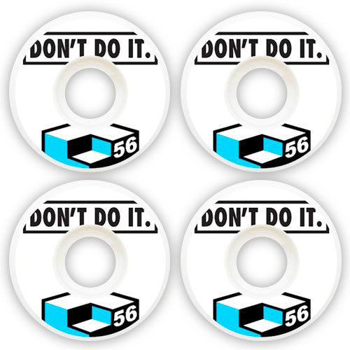 Consolidated Skateboards Don't Do It Skateboard Wheels 56mm  (Set Of 4)
