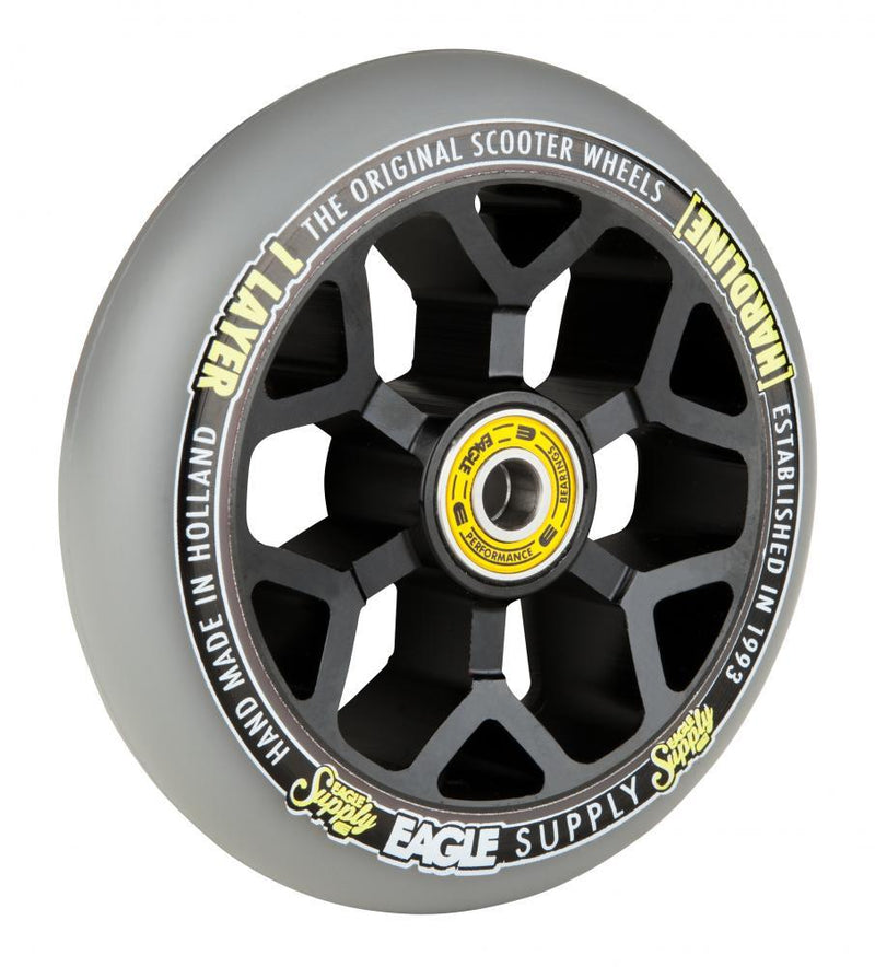Eagle Supply Wheel 110mm H/Line 1/L Hollowcore Sewercaps Stunt Scooter Eagle Supply Co 