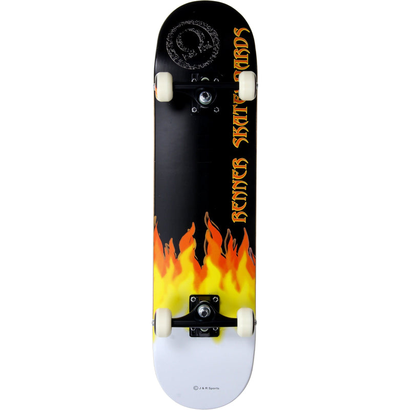 Renner Skateboards A Series Complete Skateboard, Flame