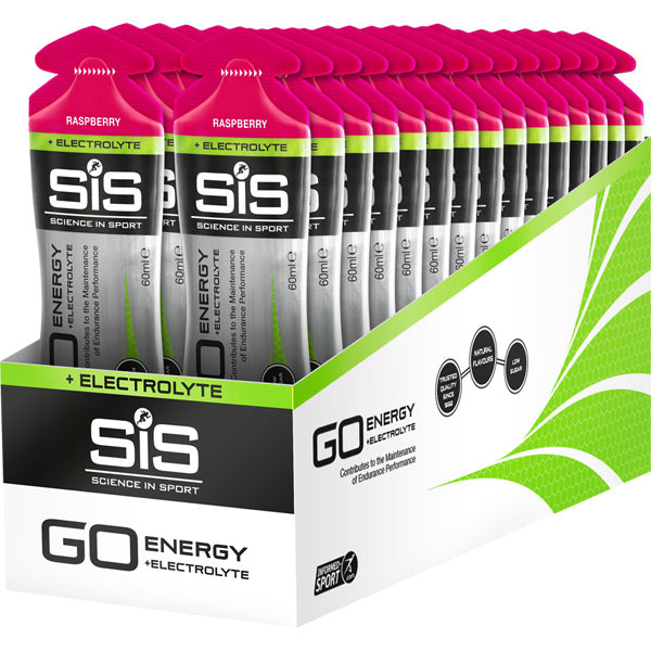 Science In Sport SiS GO Electrolyte Energy Gel 30 Pack
