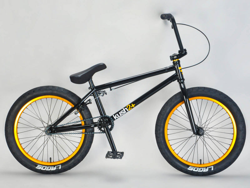 Mafia Bikes Kush 2+ 20" Complete BMX Bike, Black/Gold