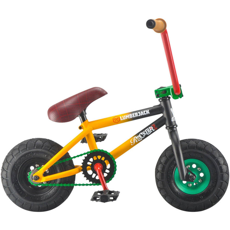 Rocker Mini BMX Irok+Lumberjack Bike - Black/ yellow Mini BMX rocker mini bmx 