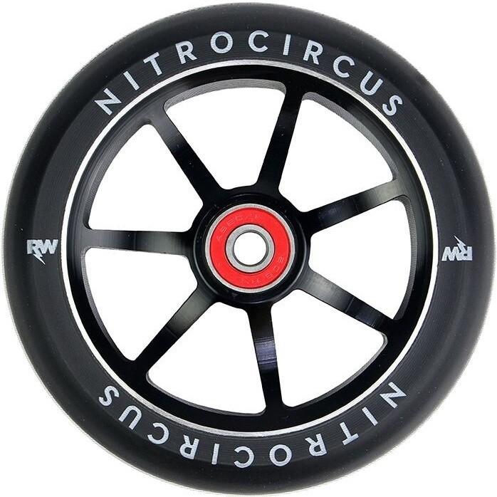 Nitro Circus Ryan Williams Signature Stunt Scooter Wheels 120mm, Black (PAIR) Scooter Wheels Nitro Circus 
