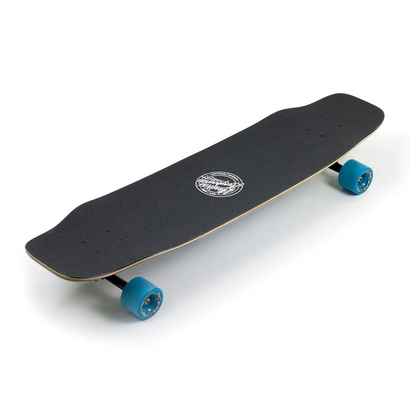 Mindless Core Freeride Complete Longboard - Black/Blue longboards Mindless 