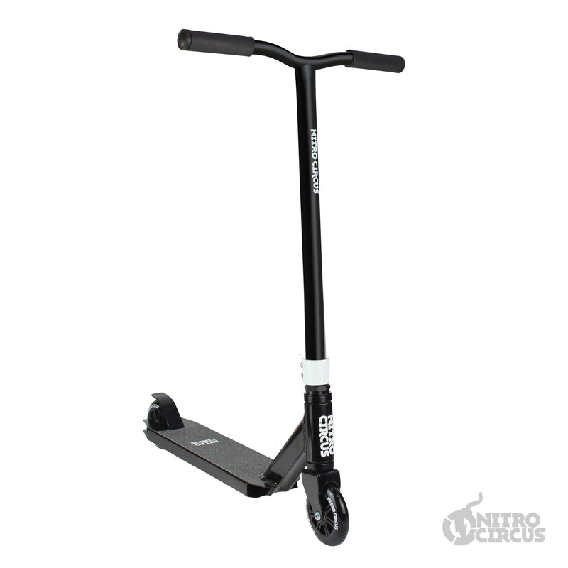 Nitro Circus Scooter CX1 Complete Stunt Scooter, Gloss Black/Black Complete Scooter Nitro Circus 