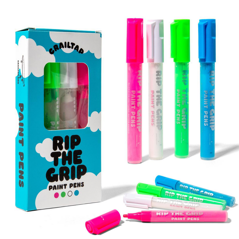 Crailtap Rip The Grip Skateboard Griptape Paint Pens For Griptape Art Pens