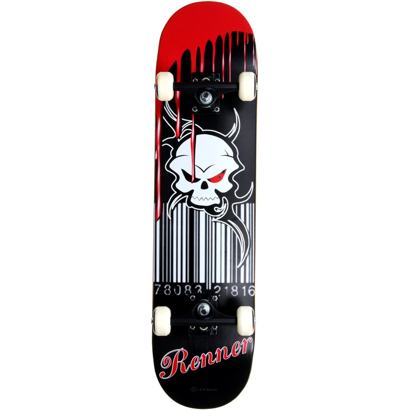 Renner Skateboards A Series Complete Skateboard, Blood Soaked