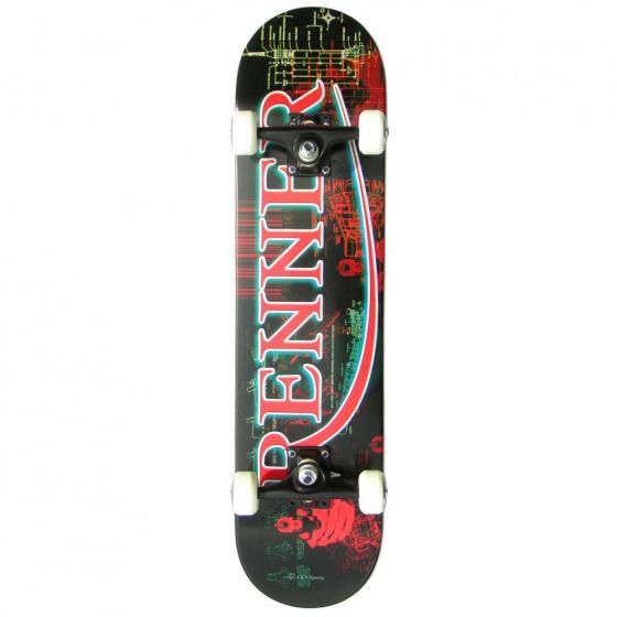 Renner Skateboards C Series Complete Skateboard, Gothic