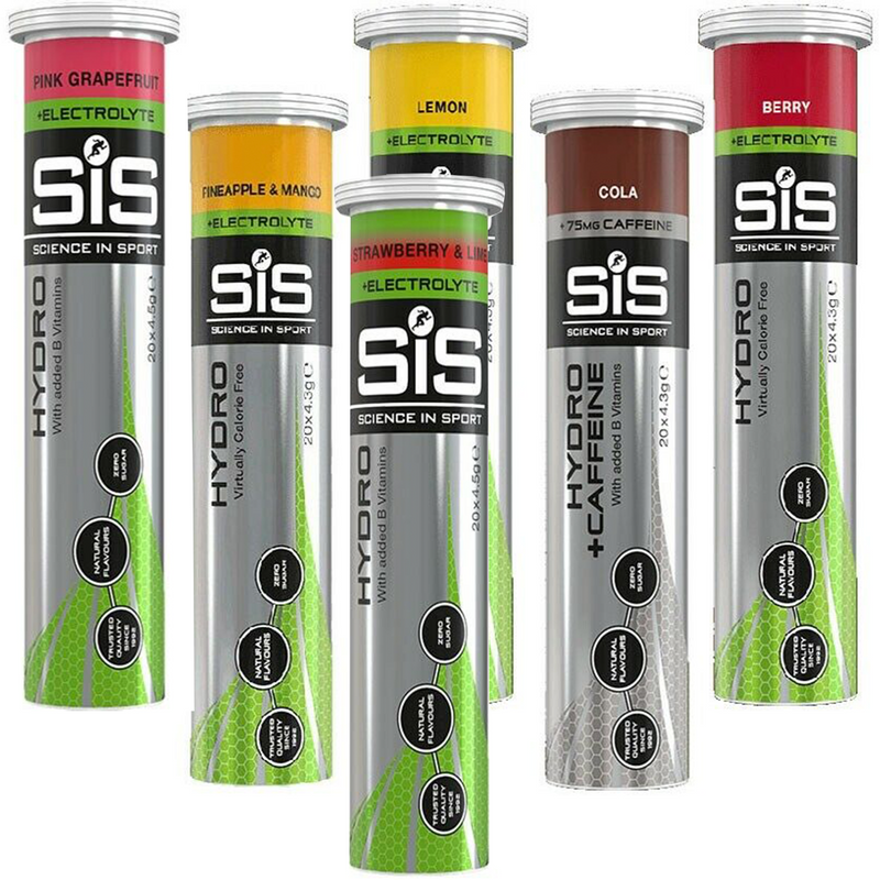 Science In Sport SiS Go Hydro Electrolyte Replacement Tablets x20 Per Tube