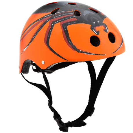 Hornit Protection LED Light Up Skate/BMX Helmet, Chiller Spider