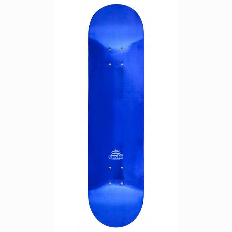 Sushi Pagoda Foil Skateboard Deck - Blue 7.875" Skateboard Sushi 