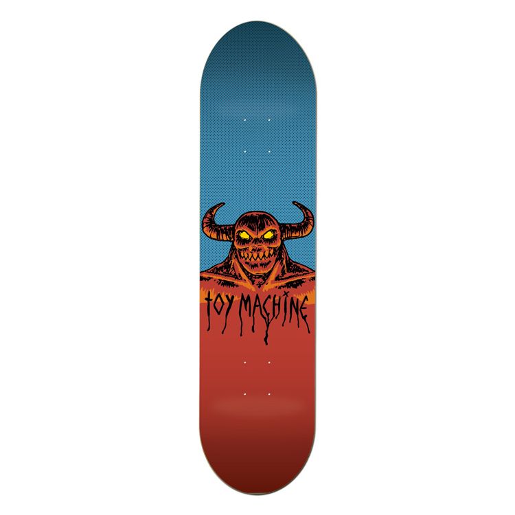 Toy Machine Skateboards Hell Monster Skateboard Deck 8.5